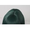 Smaragdově zelená mikádo paruka Esmeralda s jemnou ofinou