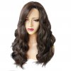 Hněda vlnitá paruka Bria