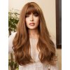 Karamelově hnědá dlouhá paruka Eliana s ofinou