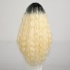 Dlouhá žlutá ombré paruka Glorie s extra vlnami