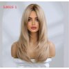 Zlatavě blond dlouhá paruka Elise s vrstveným střihem