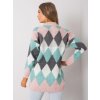 trojfarebný dámsky sveter Arden