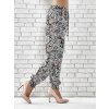 Pohodlné nohavice s farebným vzorom EB016