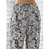 Pohodlné nohavice s farebným vzorom EB016