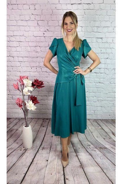 Zelené MIDI šaty