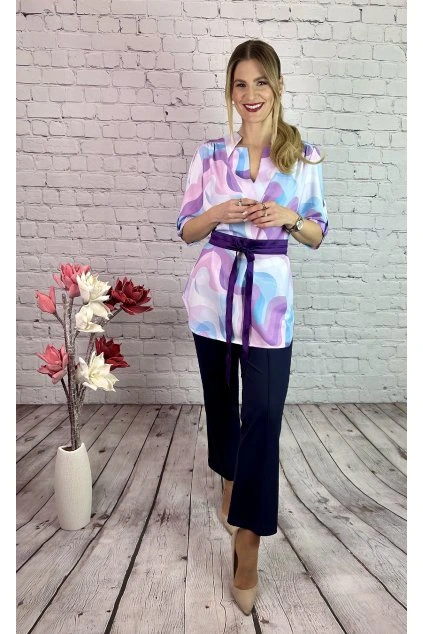 Farebná predĺžená tunika