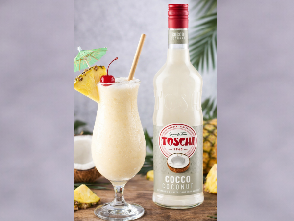 Drinky a limonády s kokosovým sirupem