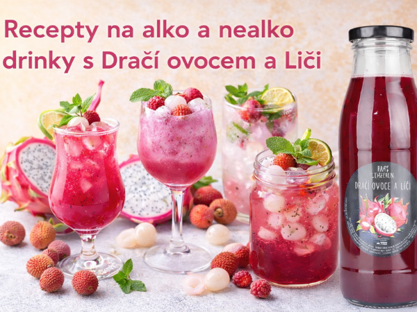 Recepty s dračím ovocem a liči