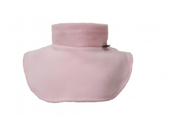 Nákrčník růžový na suchý zip 1