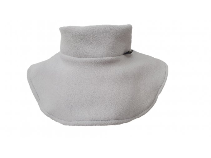 Nákrčník šedý na suchý zip 1