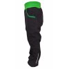 Letní softshellové kalhoty černé zelené rovné Dan de lion 3