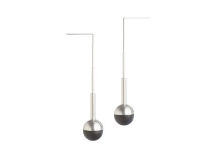 Náušnice MECHANICA Black Ball
