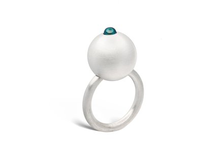 Prsten SPEKTRUM kulička XL s perlou