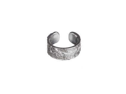 Ear Cuff PRINTI Rust Silver M