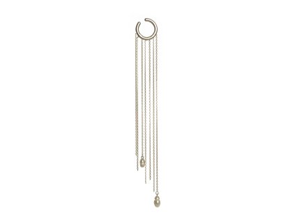 Ear Cuff Triffid Liane Pearl