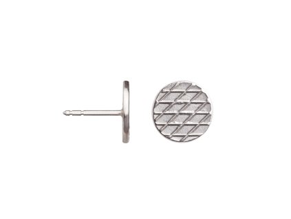 Náušnice PRINTI Nail Big Silver