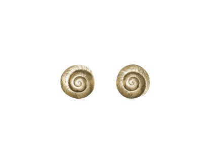 Náušnice PRINTI Snail Big Gold