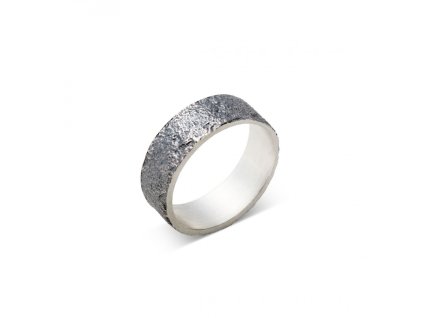 Prsten PRINTI Rust Black 7 mm