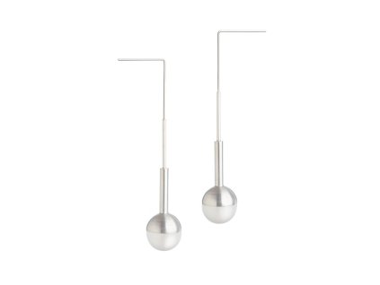 Náušnice MECHANICA White Ball