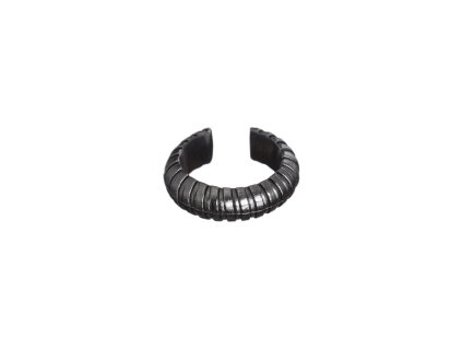 Ear Cuff PRINTI Stripes Black