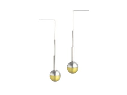 Náušnice MECHANICA Olive Ball