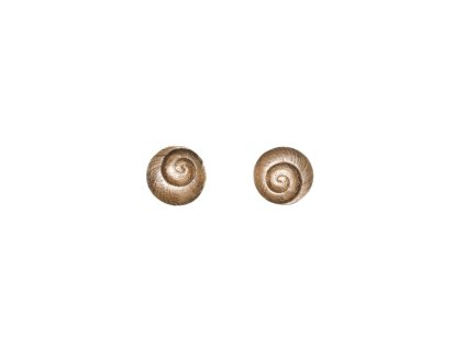 Náušnice PRINTI Snail Small Pink
