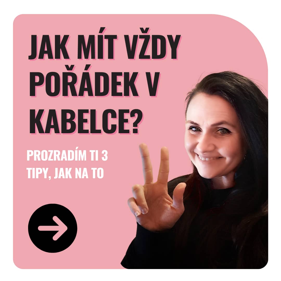 Jak mít vždy pořádek v kabelce?