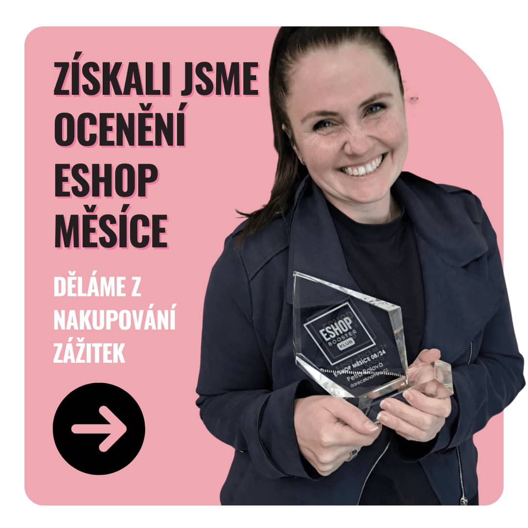 Dostali jsme ocenění eshop měsíce 08/2024