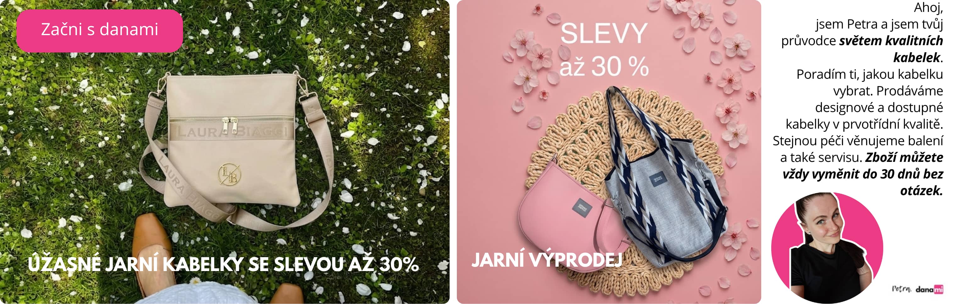 Dámské kabelky Danami – Kvalitní kožené i módní kabelky na e-shopu