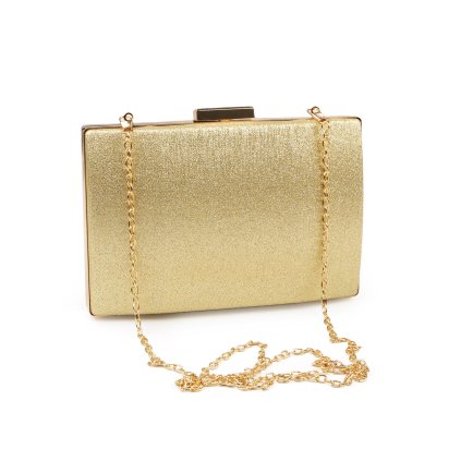 Společenská kabelka Metalická Zlatá