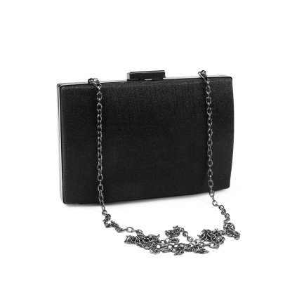 Plesová kabelka Metalická Černá