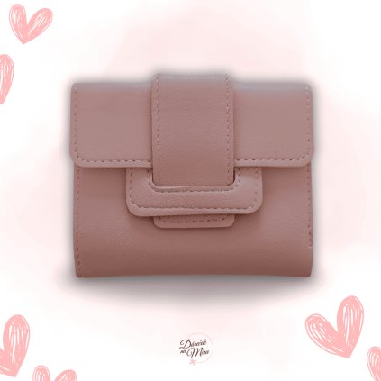 peněženka starorůžová