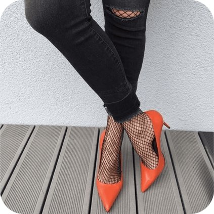 punčochy síťované 1