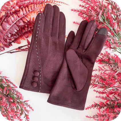 rukavice hnědovínové 2