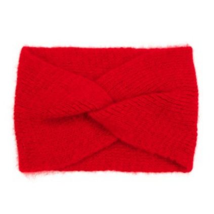 Zimní Čelenka - Červená