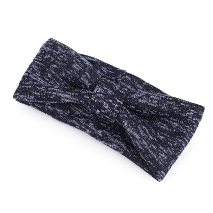 Zimní Čelenka - Modrá Melír