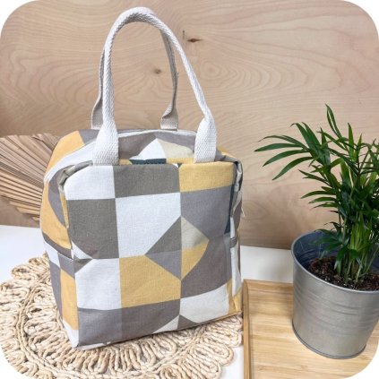 Taška Na Oběd Vícebarevná Velká