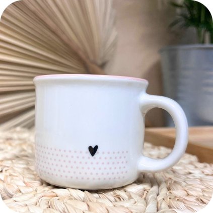 Porcelánový Hrníček Srdce