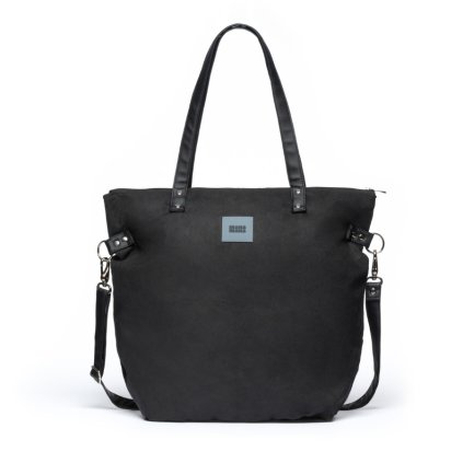 Střední kabelka MANA MANA Černý semiš