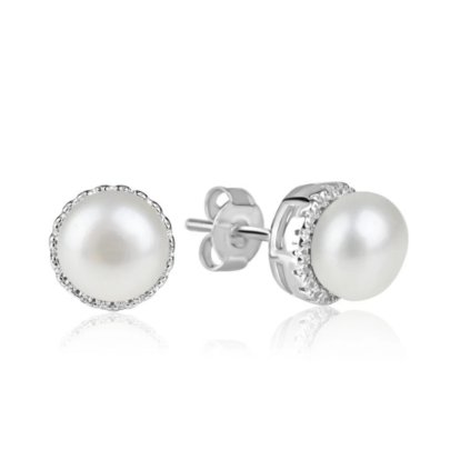 náušnice s perlou II