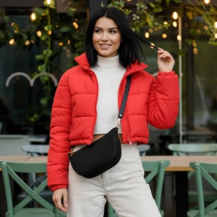 kabelka černá hand crossbody danami