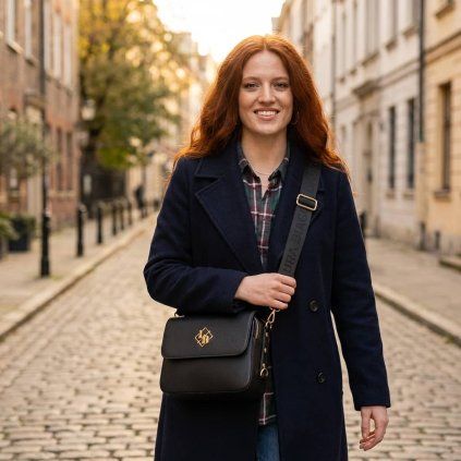 černá kabelka crossbody danami