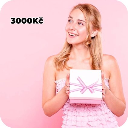 Poukázka 3000Kč