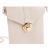 Malá kabelka na mobil crossbody Černá