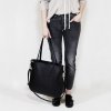 pacco bag black shoulder bag with zipper (9)