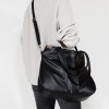 pacco bag black shoulder bag with zipper (6)