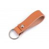 Klíčenka Kůže - Karamelová