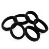 Gumičky černé - Balení 6ks