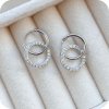 Náušnice Dvojitý Kroužek