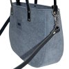 Kabelka Ruby MANA MANA Šedá/Černá kůže